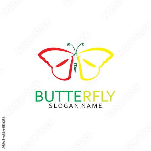 butterfly symbol company animal and bussines