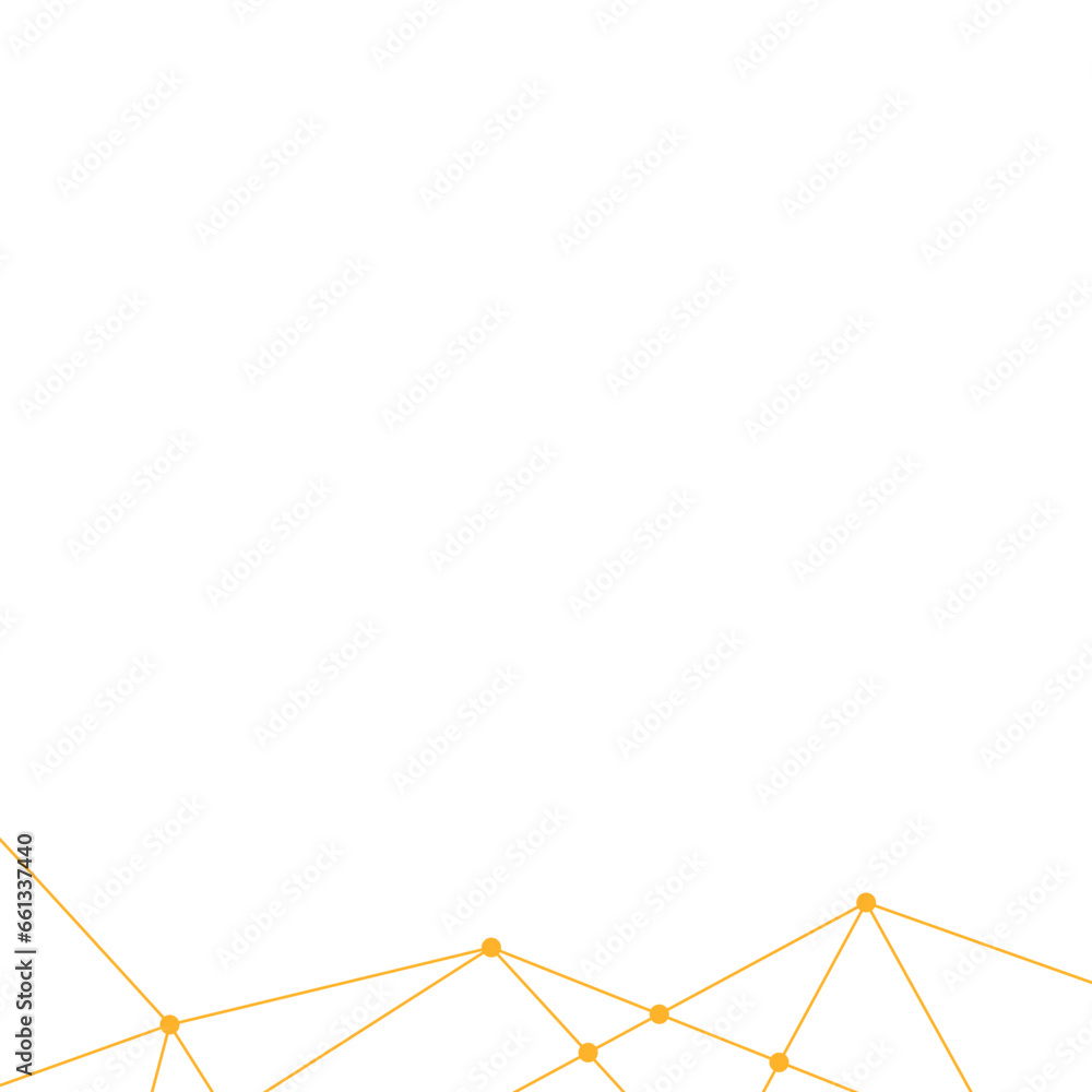 Abstract Low Poly Line Footer Abstract Low Poly Line Footer