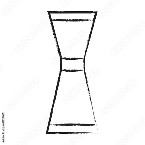 Hand drawn Jigger icon