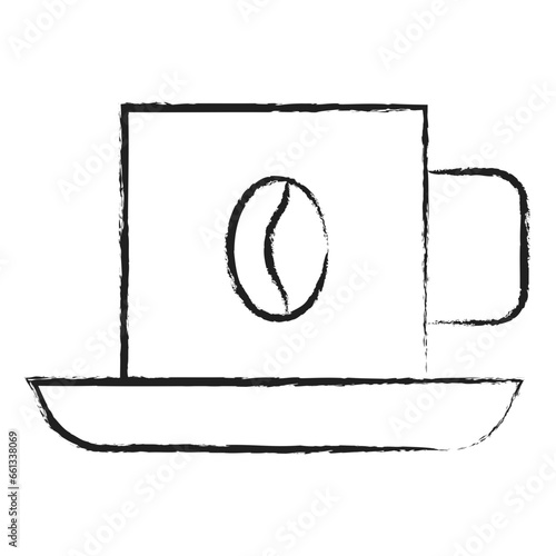 Hand drawn Cup icon