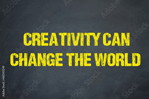 Creativity Can Change The World 