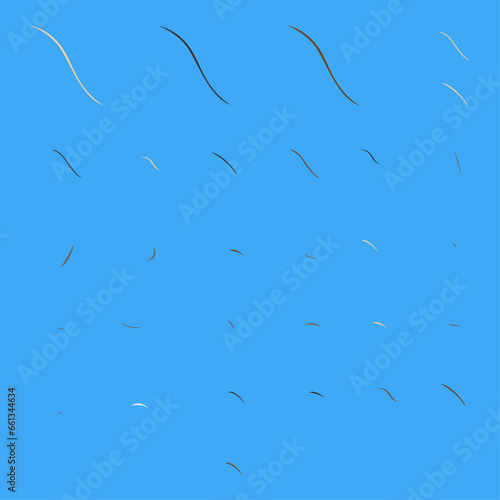 Different hair ton colors and styles 