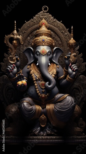 Ganesh is prominently known as the remover of obstacles.