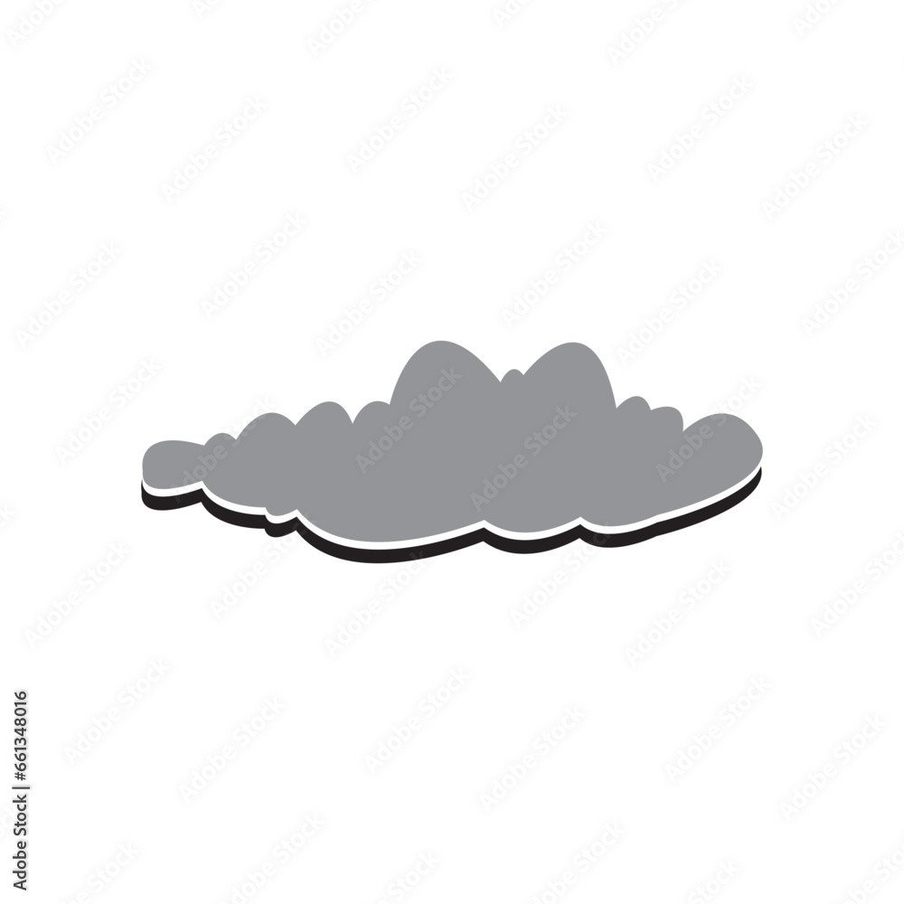 Cloud template logo design with a modern and creative concept. Logo for business, emblem, company and brand. Cloud template logo design with a modern and creative concept. Logo for business, emblem, company and brand.