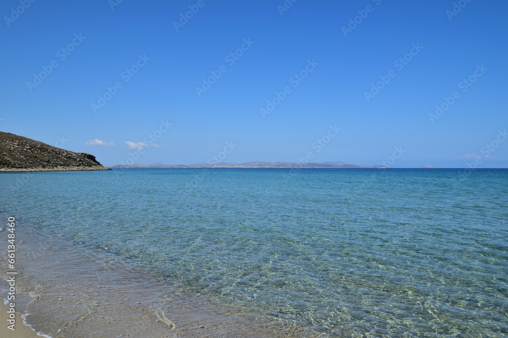 Zamatas beach, Lemnos island, Greece, Aegean Sea