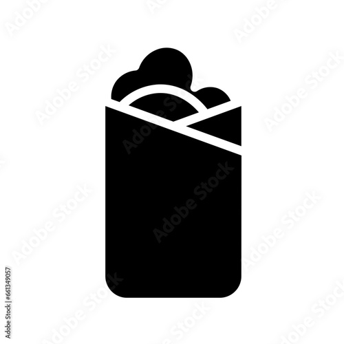 Burrito Food Delivery Icon