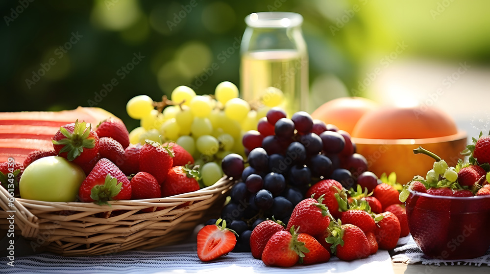 Selection of organic fresh fruits and vegetables Selection of organic fresh fruits and vegetables