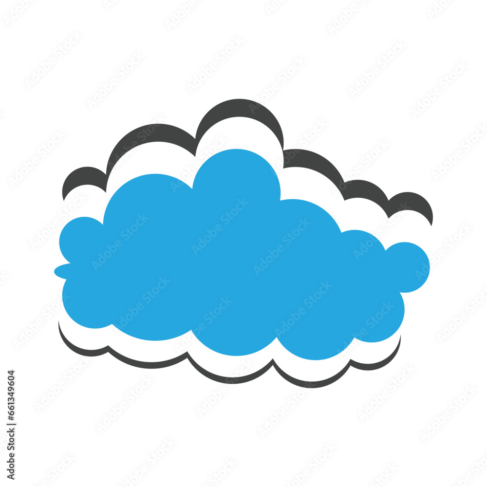 Cloud template logo design with a modern and creative concept. Logo for business, emblem, company and brand. Cloud template logo design with a modern and creative concept. Logo for business, emblem, company and brand.