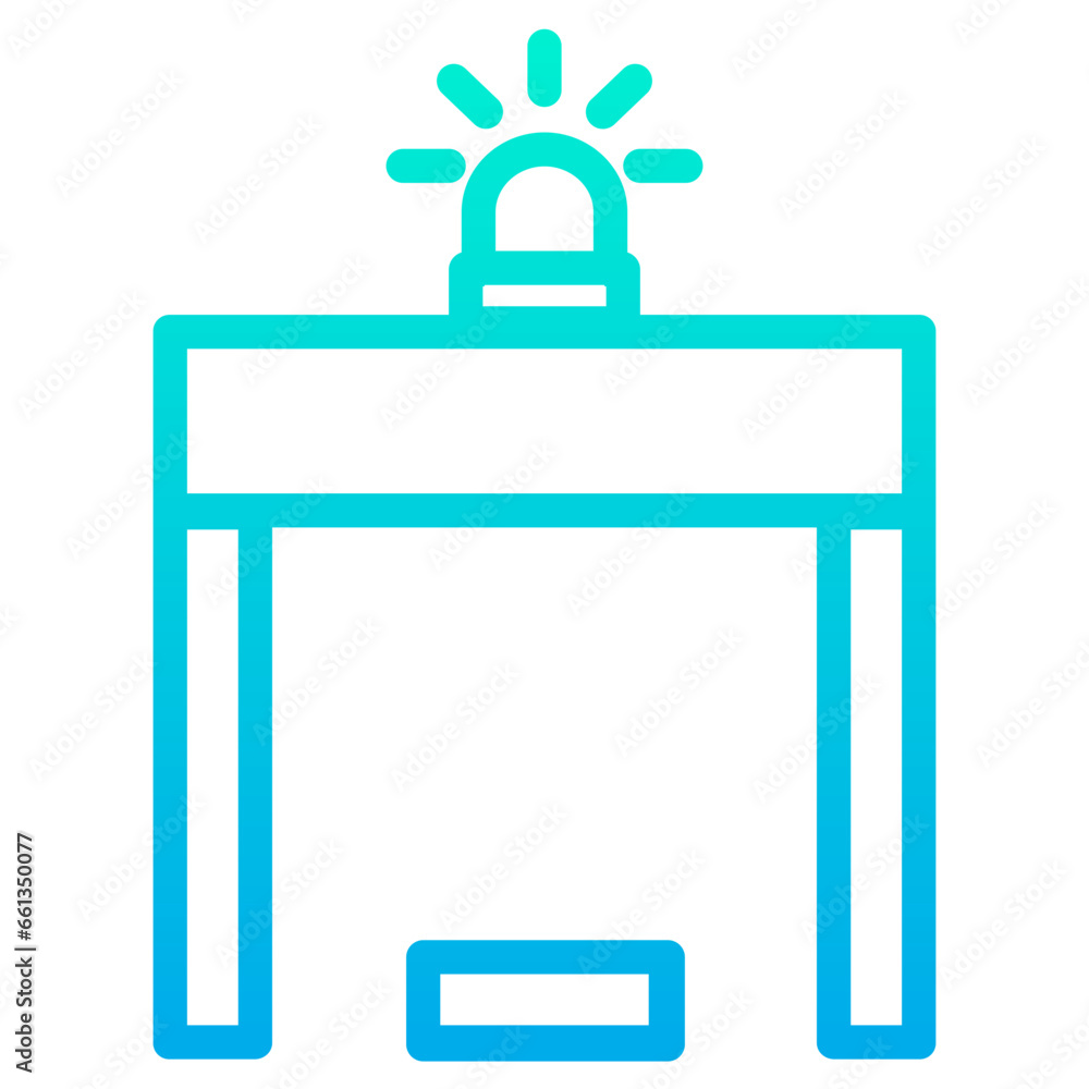 Outline Gradient Game Control Icon Outline Gradient Game Control Icon