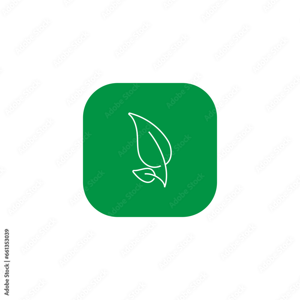 Eco leaf logo design vector template. Eco friendly vector icon. Eco leaf logo design vector template. Eco friendly vector icon.