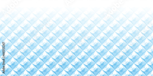 Abstract white and blue geometric background texture