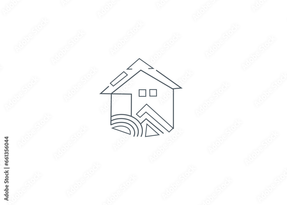 Real estate logo building Construction Architecture vector design template. Building simple house logo concept. Modern icon isolated on white background. Real estate logo building Construction Architecture vector design template. Building simple house logo concept. Modern icon isolated on white background.