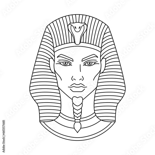 Tutankhamen pharaoh of ancient Egypt
