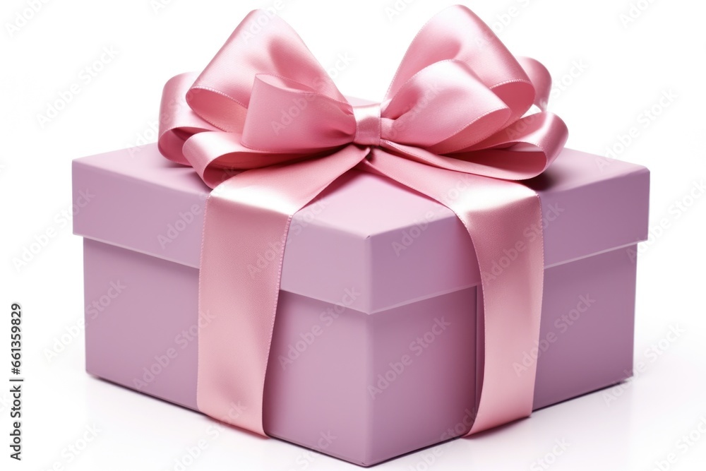 an open gift box with a bow on top an open gift box with a bow on top