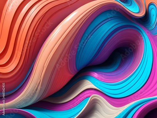 Abstract liquid watercolor waves background for art design