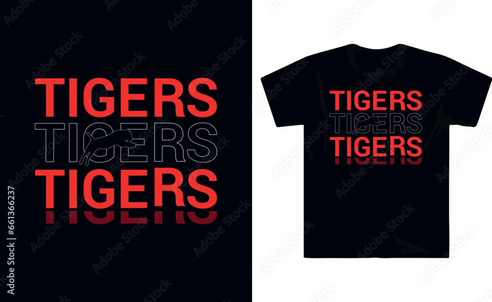 Fototapeta premium Unisex typography t shirt design