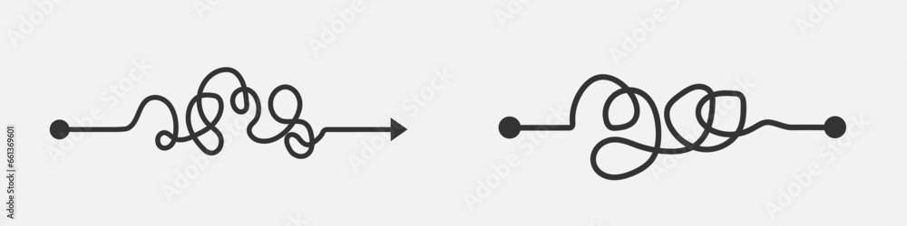 Symbol of a difficult life path Symbol of a difficult life path