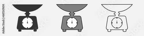 Store scales vector