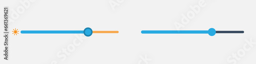 Screen brightness control panel