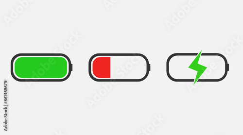 Charge level in smartphone