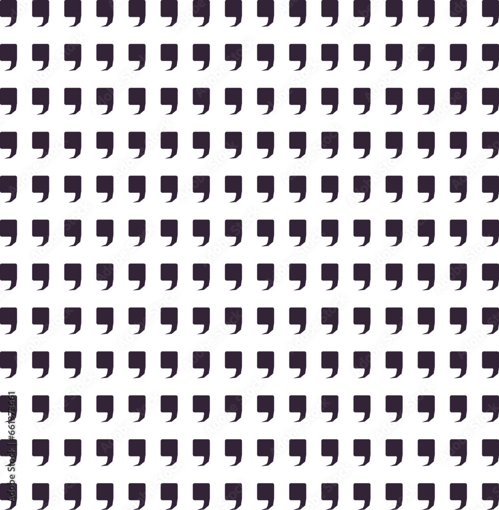 Many large geometric comma symbols Many large geometric comma symbols