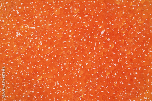 Red caviar texture