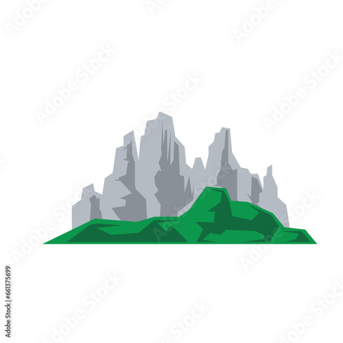 International Mountain Day Illustration