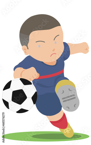 シュート　サッカー