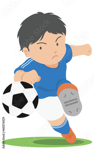 シュート　サッカー