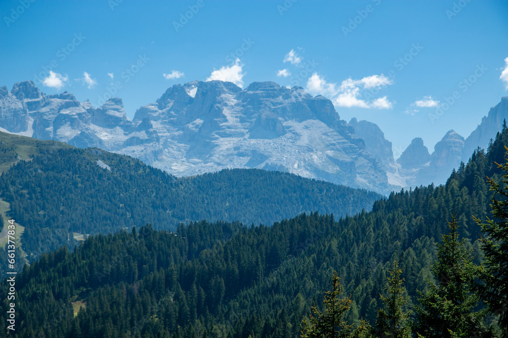 Madonna di Campiglio Adamello Brenta Park Trentino Dolomites tourist town for winter sports