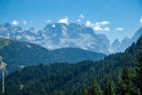 Madonna di Campiglio Adamello Brenta Park Trentino Dolomites tourist town for winter sports