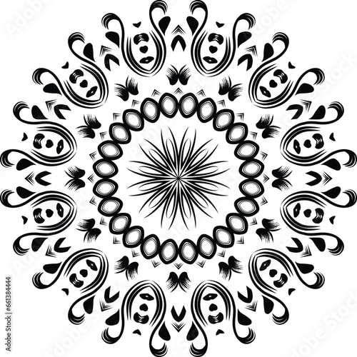 Floral background design Free Vector	