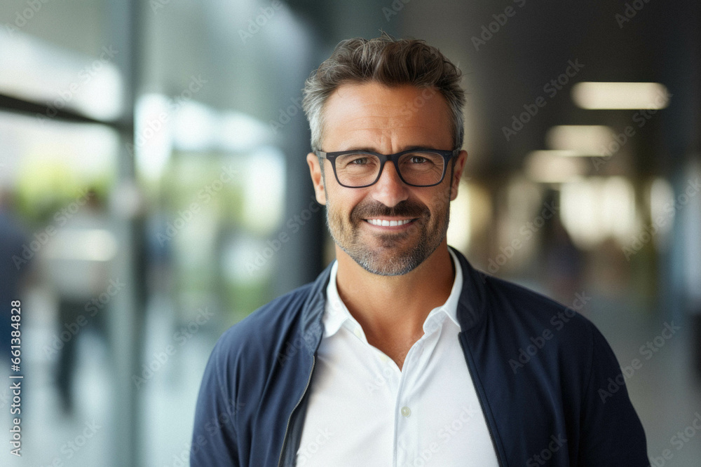 Handsome middle age mature man smiling confident with smile at face. Handsome middle age mature man smiling confident with smile at face.