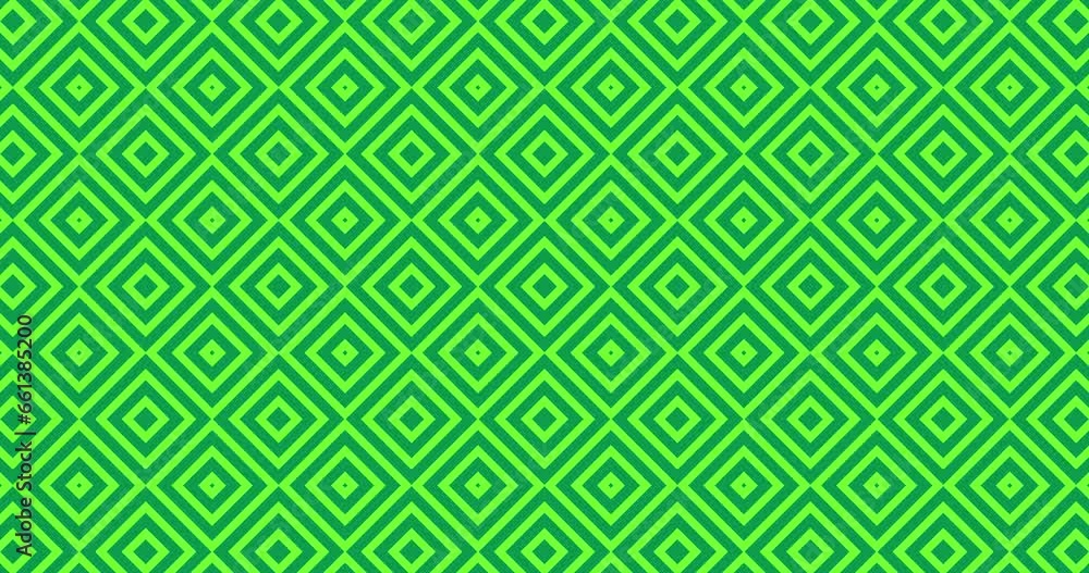 Growing square pattern with radio wave effect. Abstract visual animated background seamless looped. Minimal flat animated Small squares tiles or polygon grid of Green color Growing square pattern with radio wave effect. Abstract visual animated background seamless looped. Minimal flat animated Small squares tiles or polygon grid of Green color