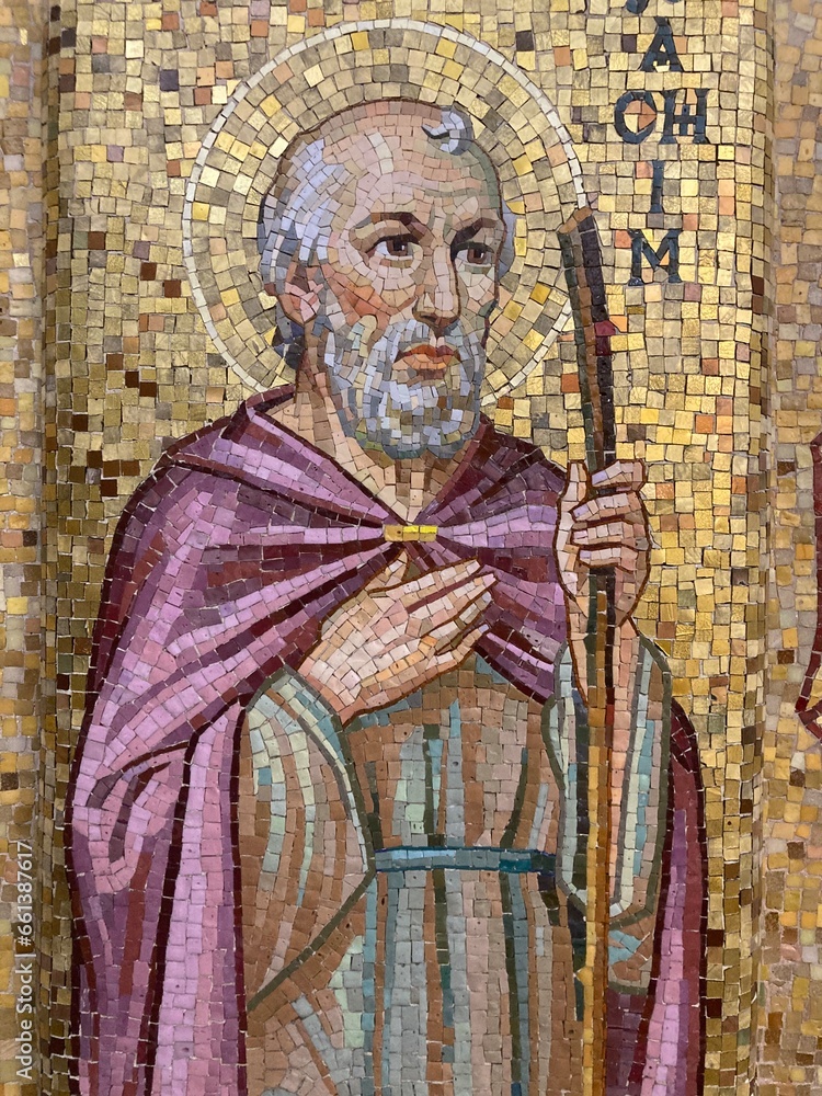 Fototapeta premium immagine sacra ,mosaico