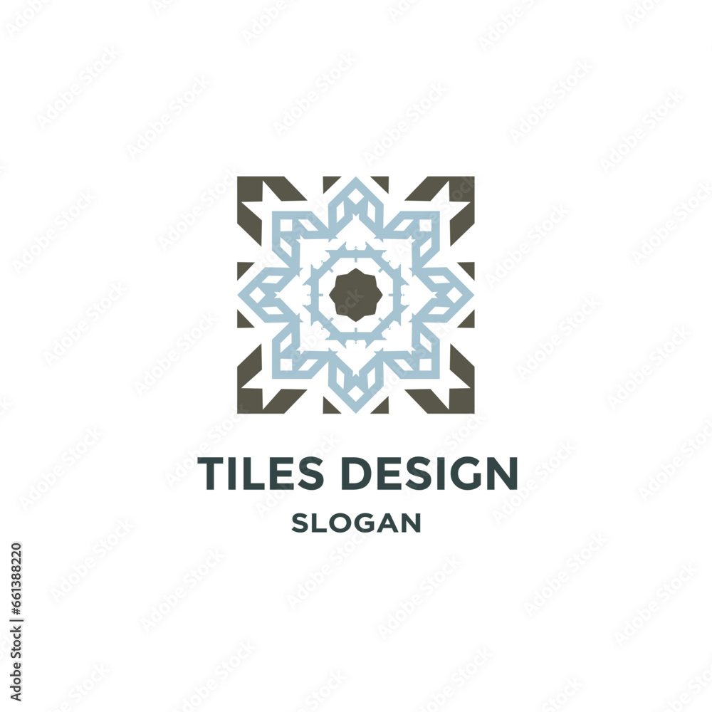 Abstract ornament template illustration vector design