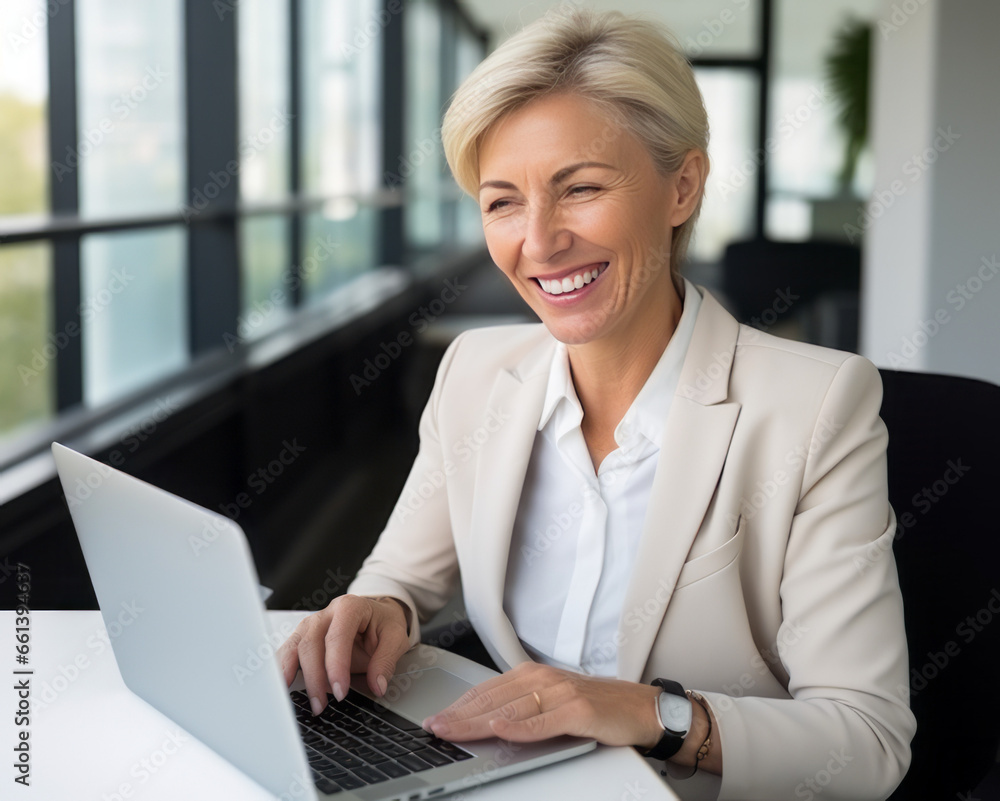 businesswoman working on laptop businesswoman working on laptop