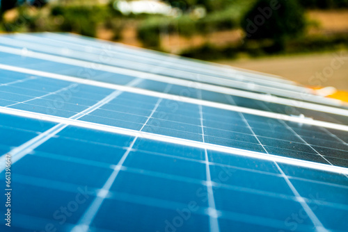 Placas solares casa renovables Solar Panel photo