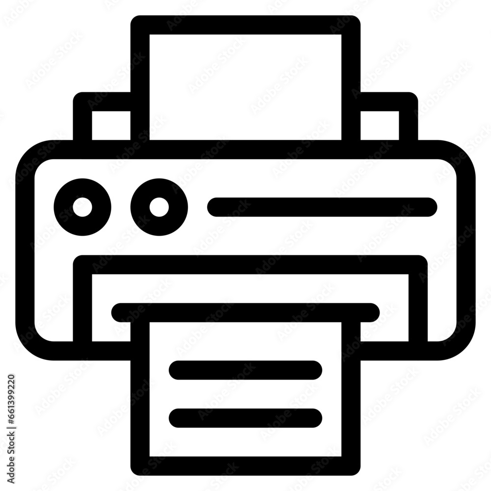 Vector Icon Printer, Electronics, Technology, Printing, Paper Vector Icon Printer, Electronics, Technology, Printing, Paper