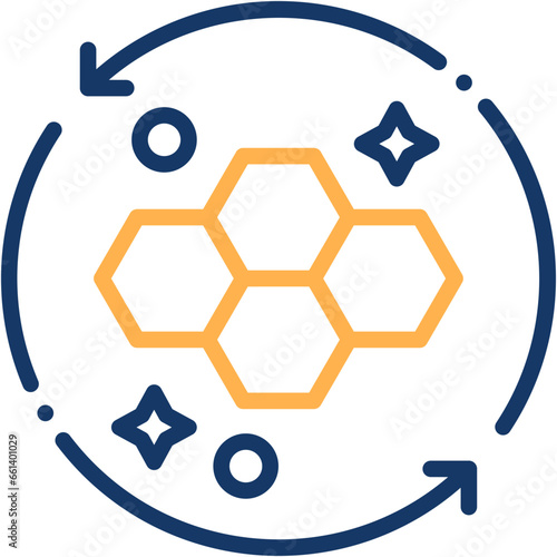 Vector Icon Skin Regeneration, Skin, Care, Dermatology, Epidermis, Beauty