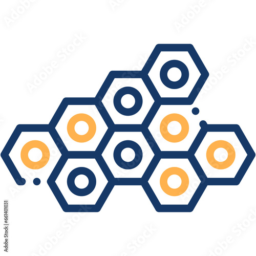 Vector Icon Skin Cell, Skin Regeneration, Beauty, Dermatology, Turnover, Skincare