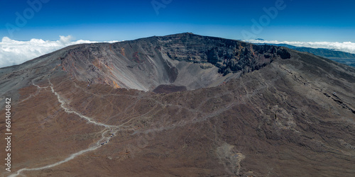 Cratère du Piton de la Fournaise  photo
