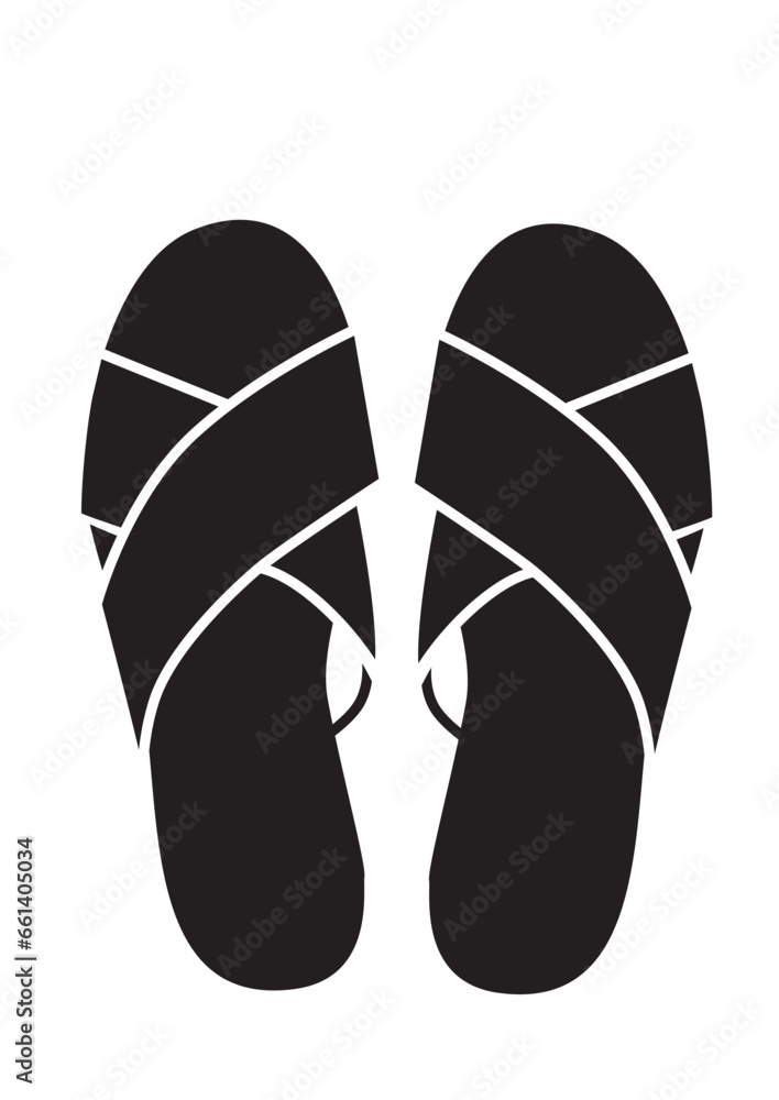 black flip flops black flip flops