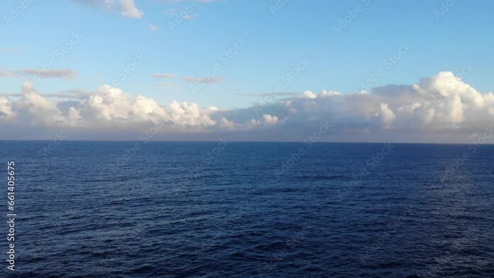 Calm ocean at sunset near south east Hawaii Island Calm ocean at sunset near south east Hawaii Island