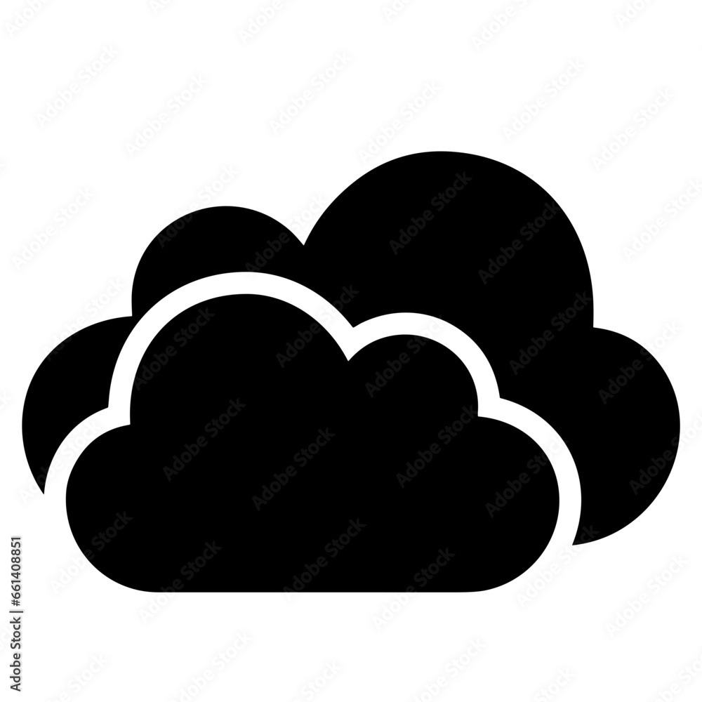 Cloud storage icon symbol vector image. Illustration of the database server hosting cloud system digital design image Cloud storage icon symbol vector image. Illustration of the database server hosting cloud system digital design image