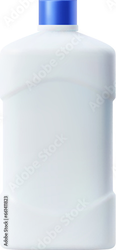 Detergent and clean product bottle for households