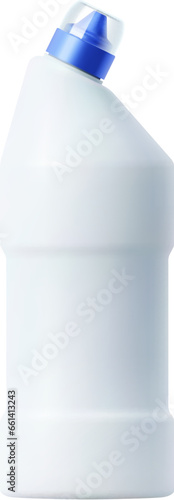 Clean product plastic bottle mockup, cleaning gel