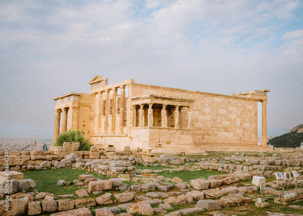 Obraz premium Sanctuary of Zeus Polieus at Acropolis of Athens Greece