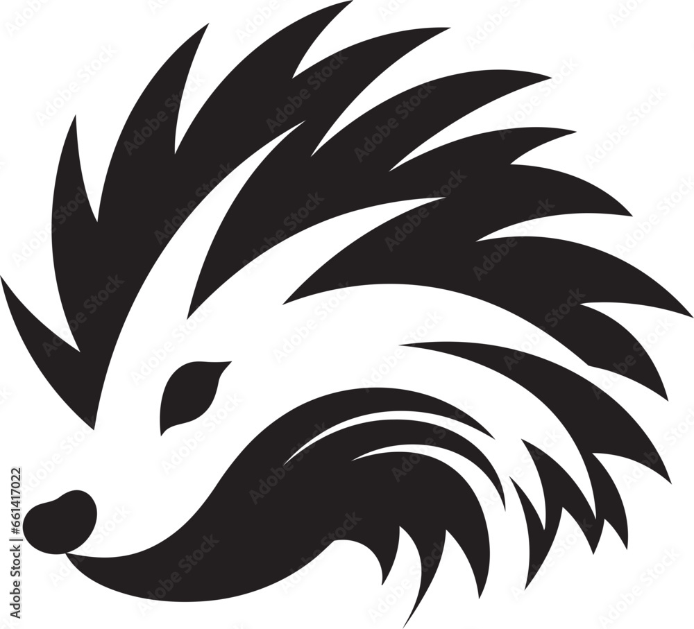 Rolling Hedgehog Vector Art Hedgehogs Quills Minimalistic Charm Rolling Hedgehog Vector Art Hedgehogs Quills Minimalistic Charm