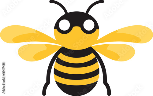 Nocturnal Artistry of the Hornet Sleek and Abstract Stinging Emblem
